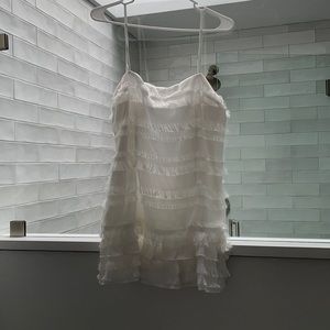 princess polly molina mini dress white size 8